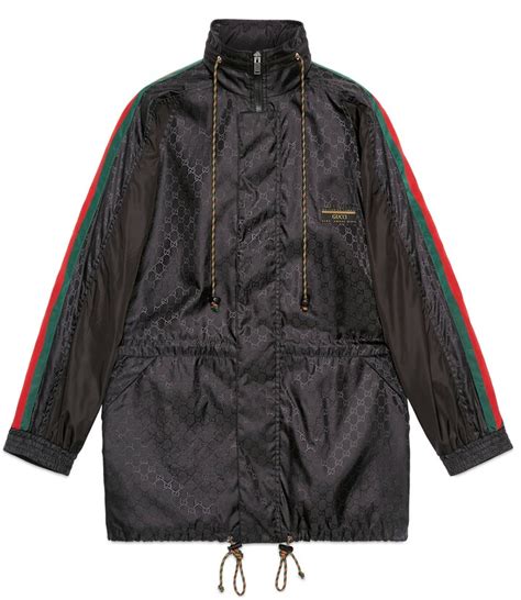 gucci nylon gg jacket